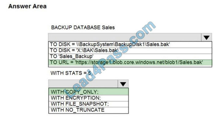 microsoft dp-300 exam q1uestions q-1